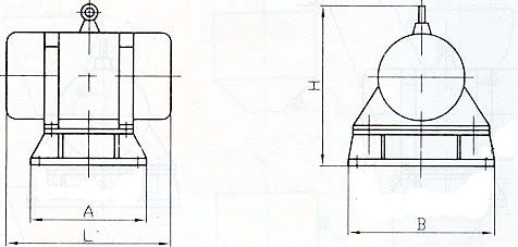 倉壁振動器技術(shù)圖 倉壁振動器技術(shù)圖